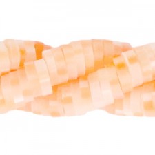 Katsuki beads 4mm Fresh salmon orange